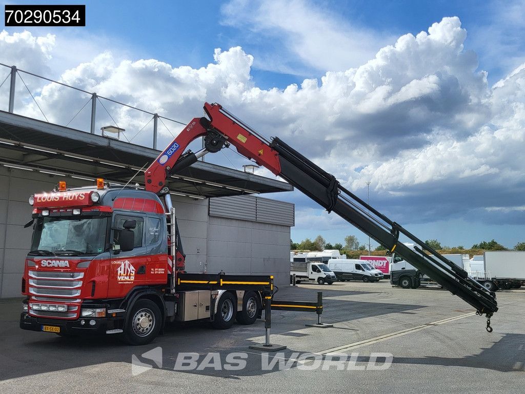 Scania G440 6X2 NL Crane Truck HMF 6020 K8 Kran Winch Retarder Lift-Steering Axle