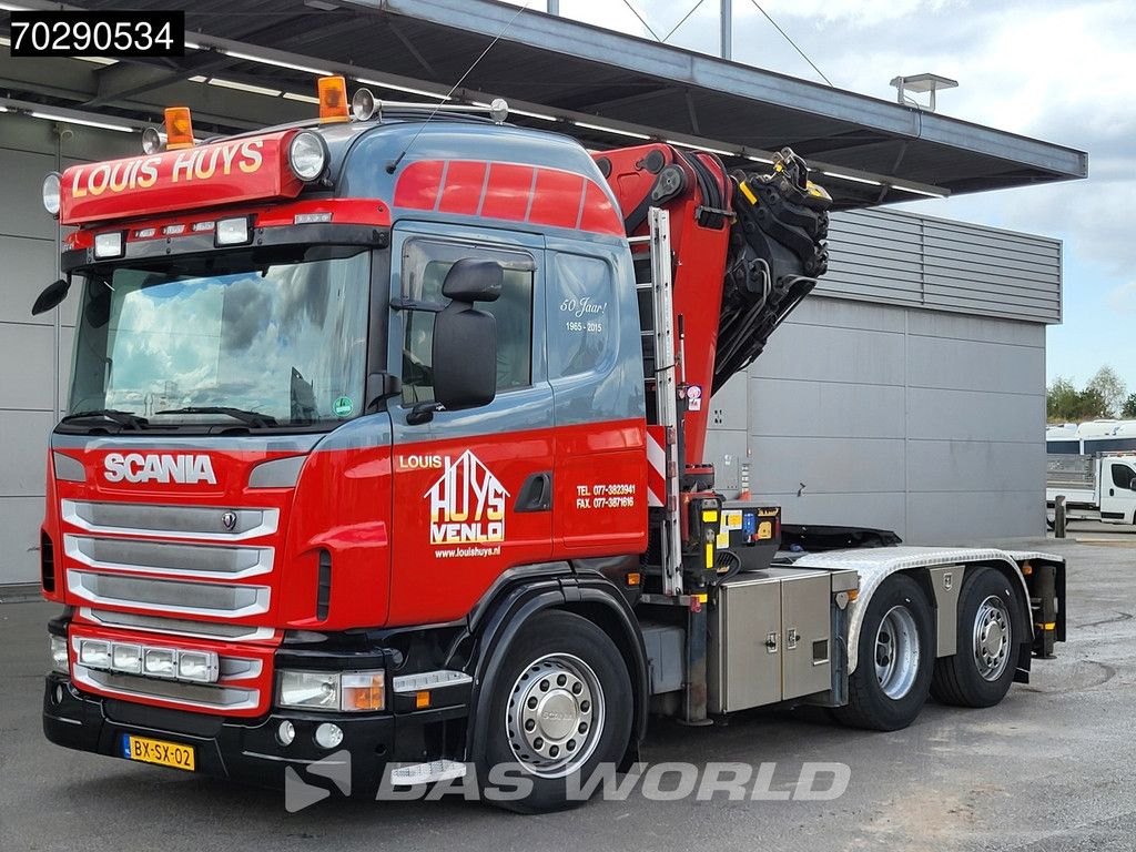 Scania G440 6X2 NL Crane Truck HMF 6020 K8 Kran Winch Retarder Lift-Steering Axle