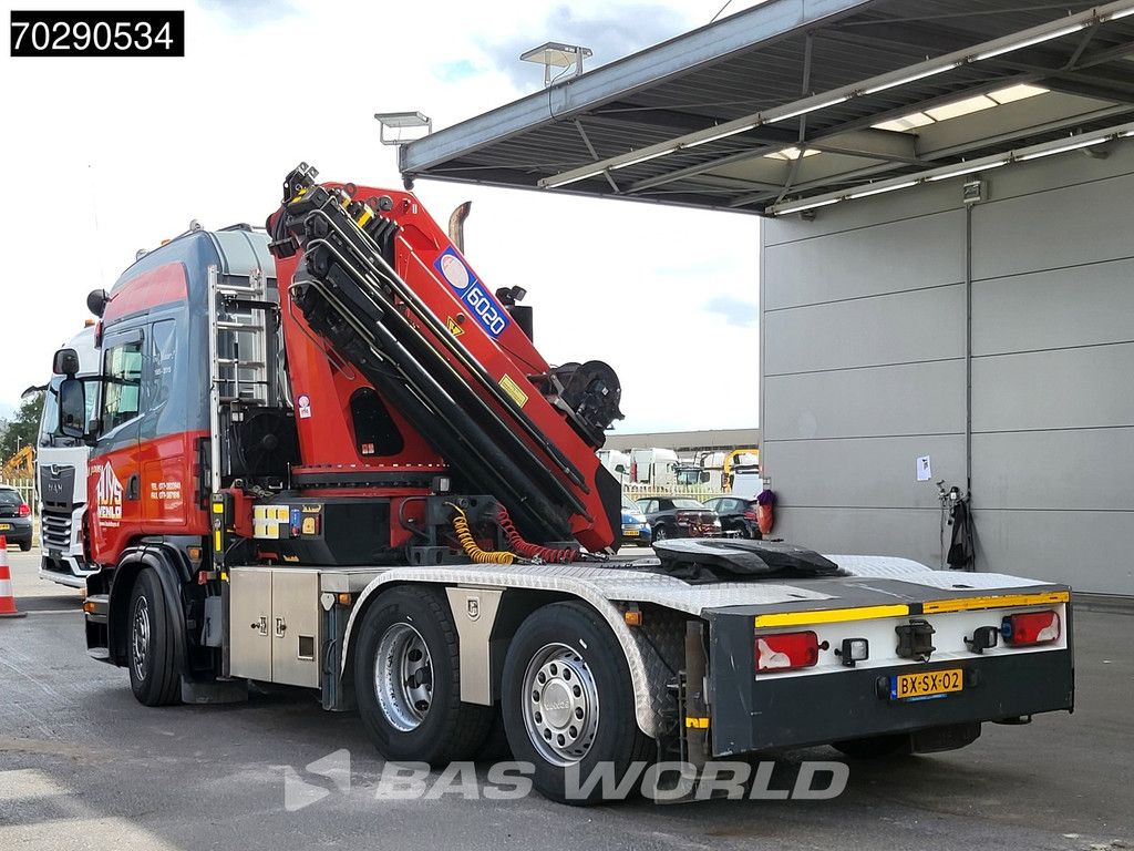 Scania G440 6X2 NL Crane Truck HMF 6020 K8 Kran Winch Retarder Lift-Steering Axle