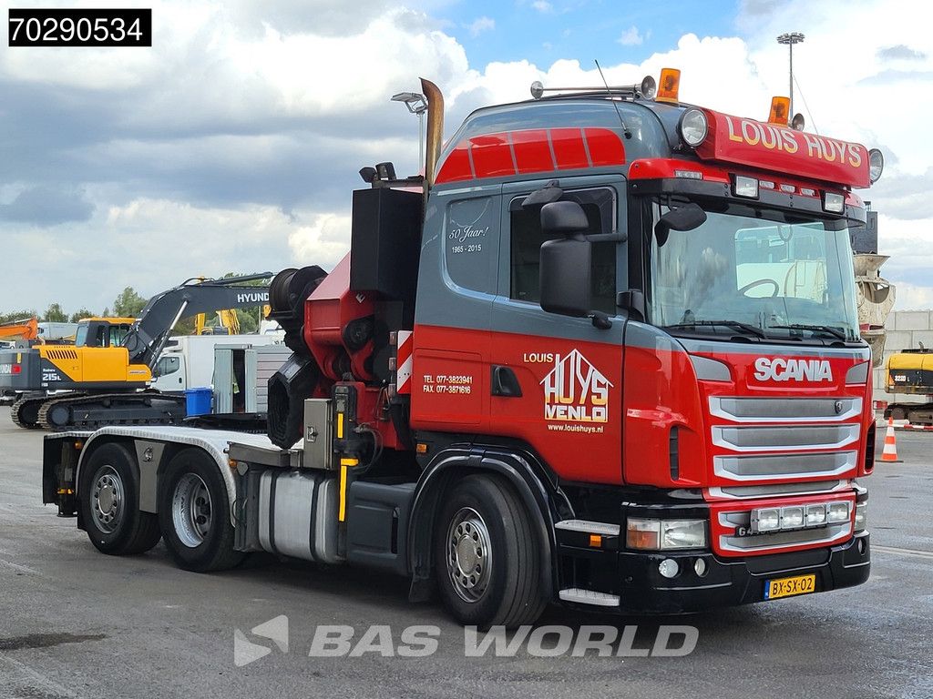 Scania G440 6X2 NL Crane Truck HMF 6020 K8 Kran Winch Retarder Lift-Steering Axle