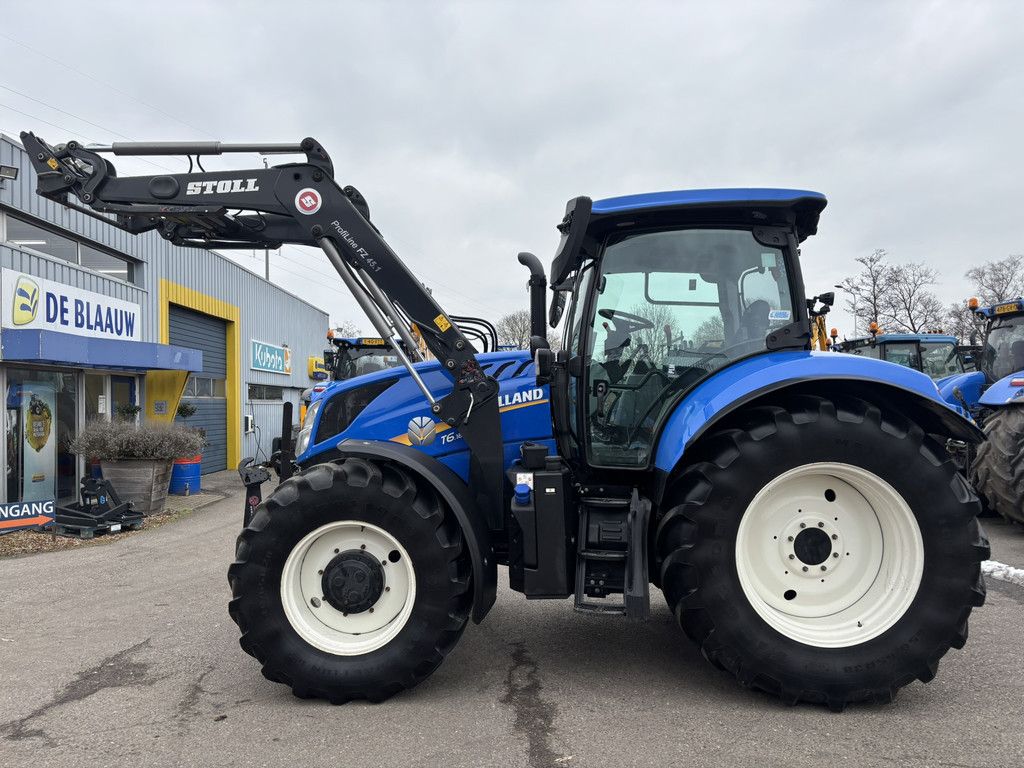 NEW HOLLAND T6.180 EC + frontlader