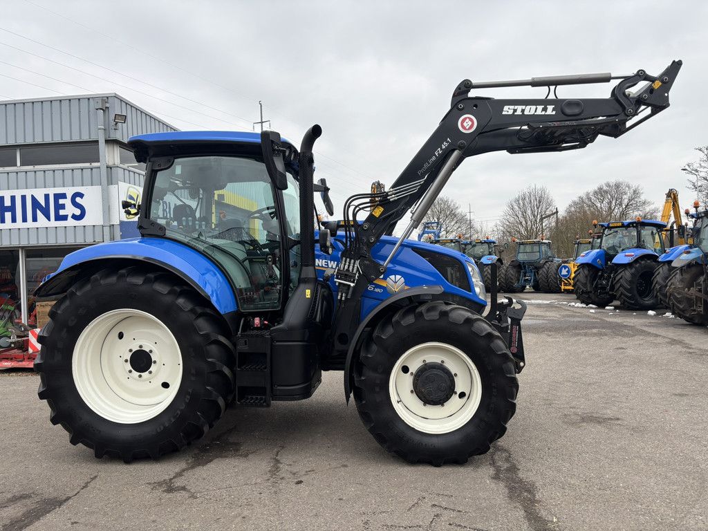 NEW HOLLAND T6.180 EC + frontlader
