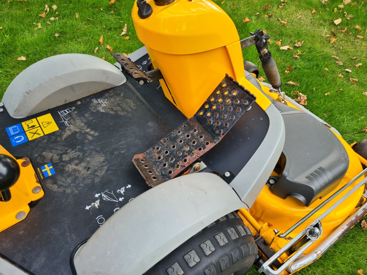 Stiga park Compact 16 zitmaaier frontmaaier hydrostaat