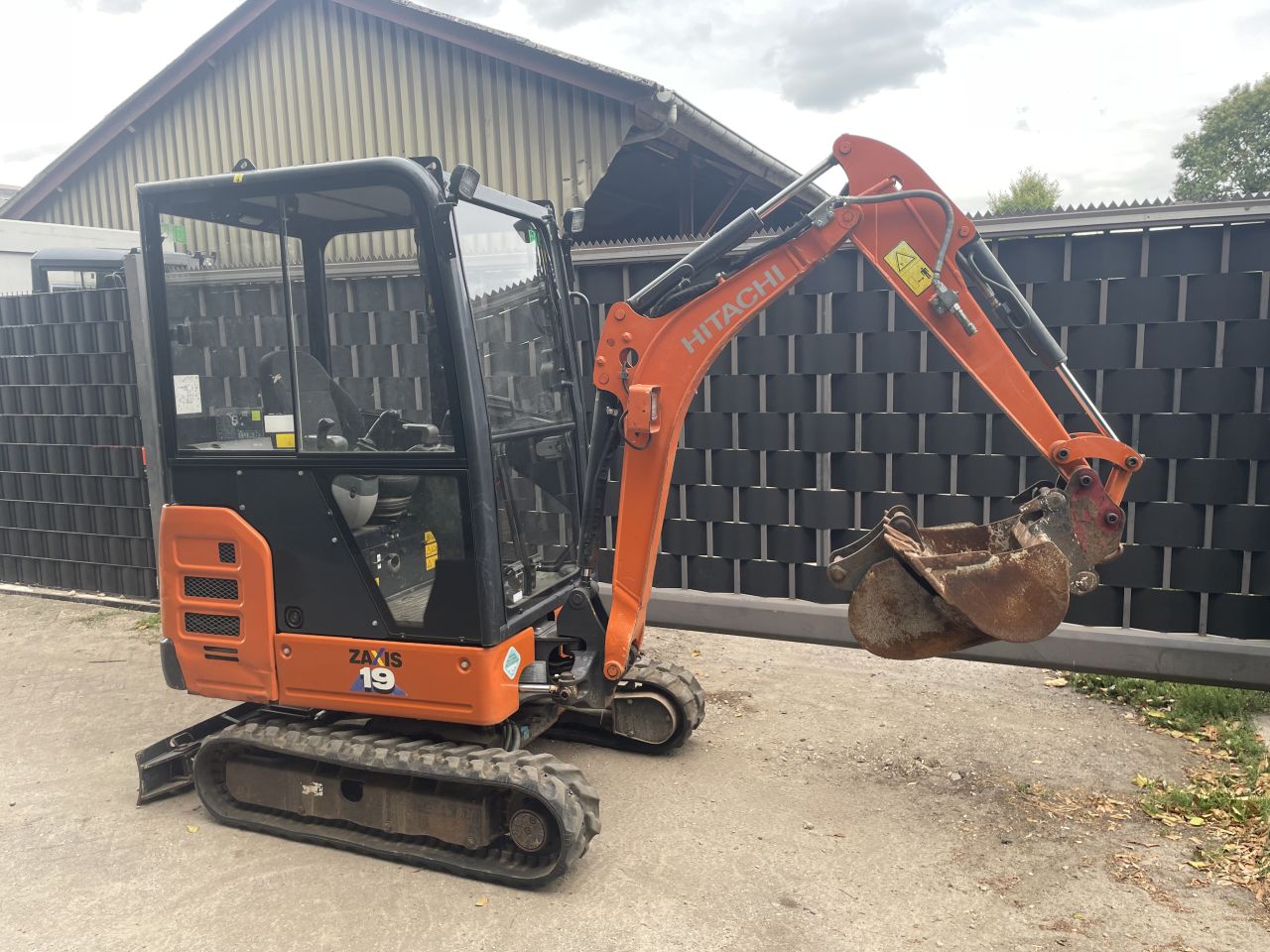 Hitachi zaxis zx 19 kubota bobcat yanmar mini graafmachine