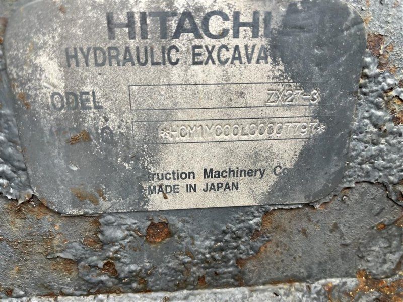 Hitachi ZX27-3