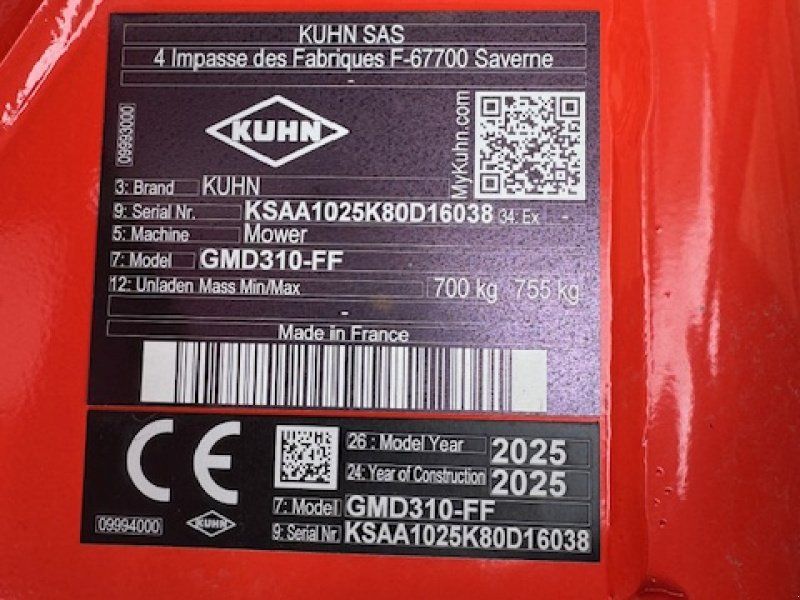 Kuhn GMD 310 FF