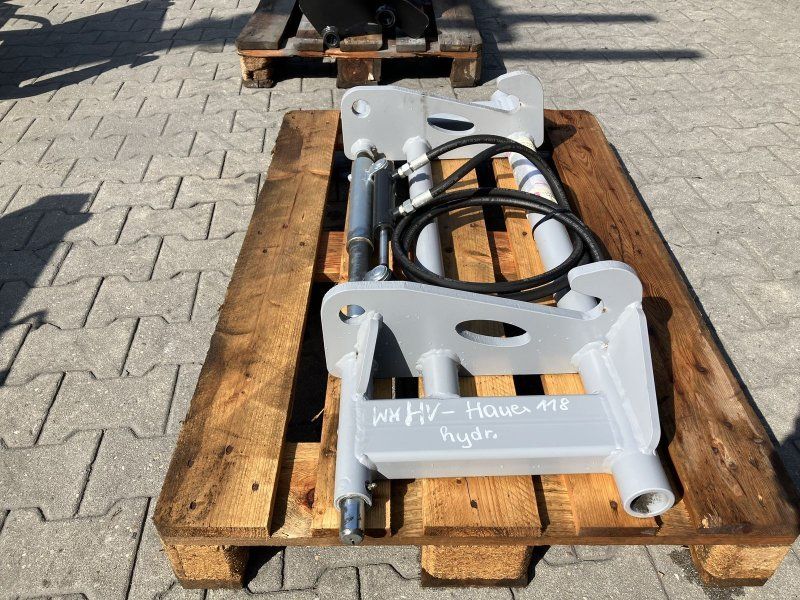 Adapter Weidemann auf Hauer hydraulisch