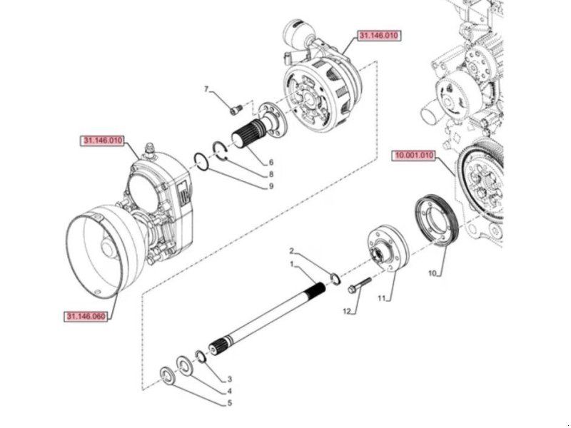 Steyr Frontzapfwellenkit Multi / Kompakt