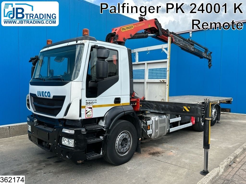 Iveco Stralis 360 6x2, EURO 6, Retarder, Palfinger, Remote, Steering