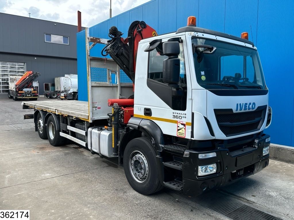 Iveco Stralis 360 6x2, EURO 6, Retarder, Palfinger, Remote, Steering
