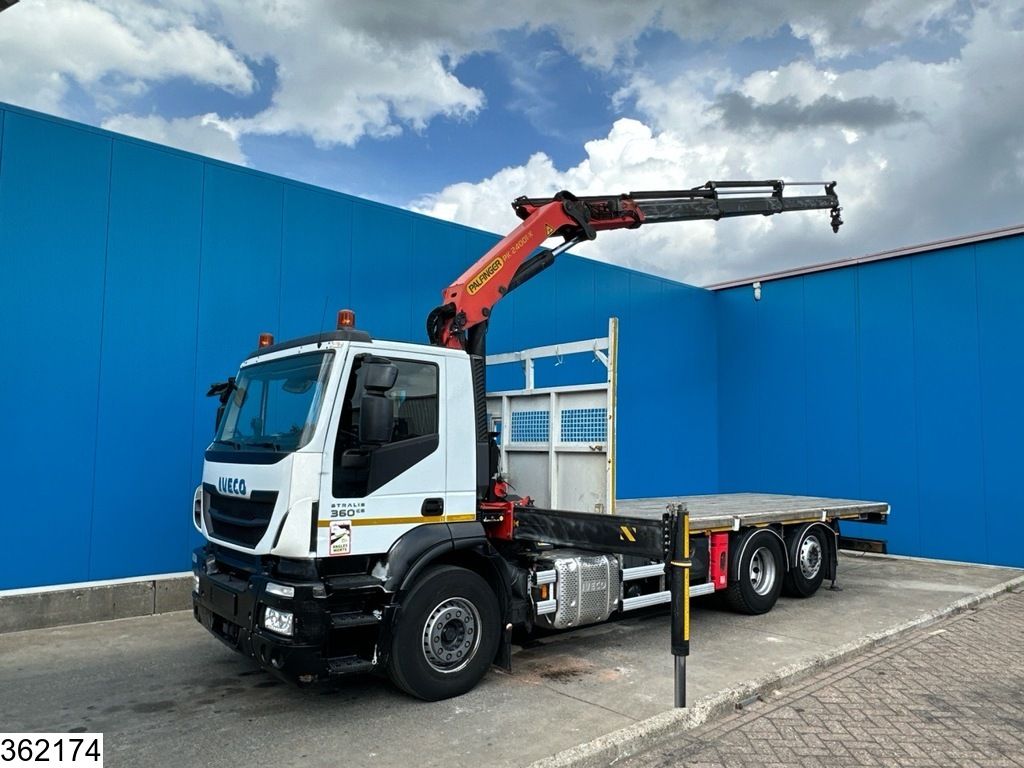 Iveco Stralis 360 6x2, EURO 6, Retarder, Palfinger, Remote, Steering