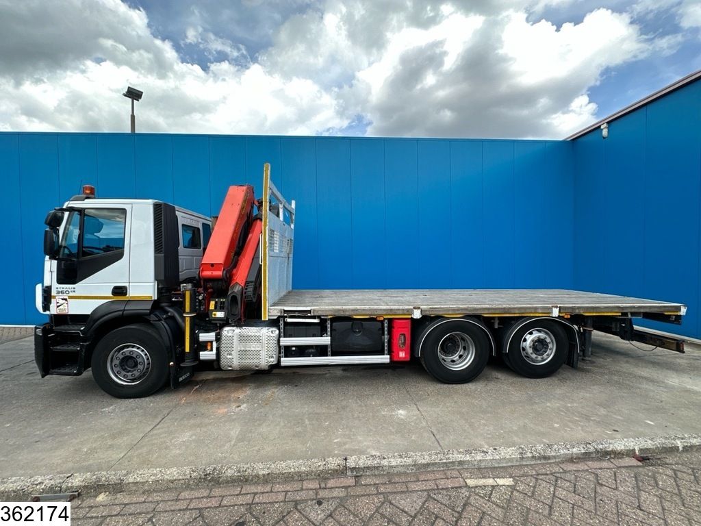 Iveco Stralis 360 6x2, EURO 6, Retarder, Palfinger, Remote, Steering