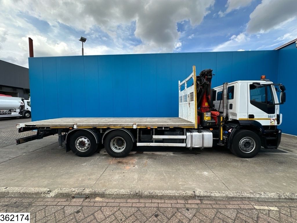 Iveco Stralis 360 6x2, EURO 6, Retarder, Palfinger, Remote, Steering