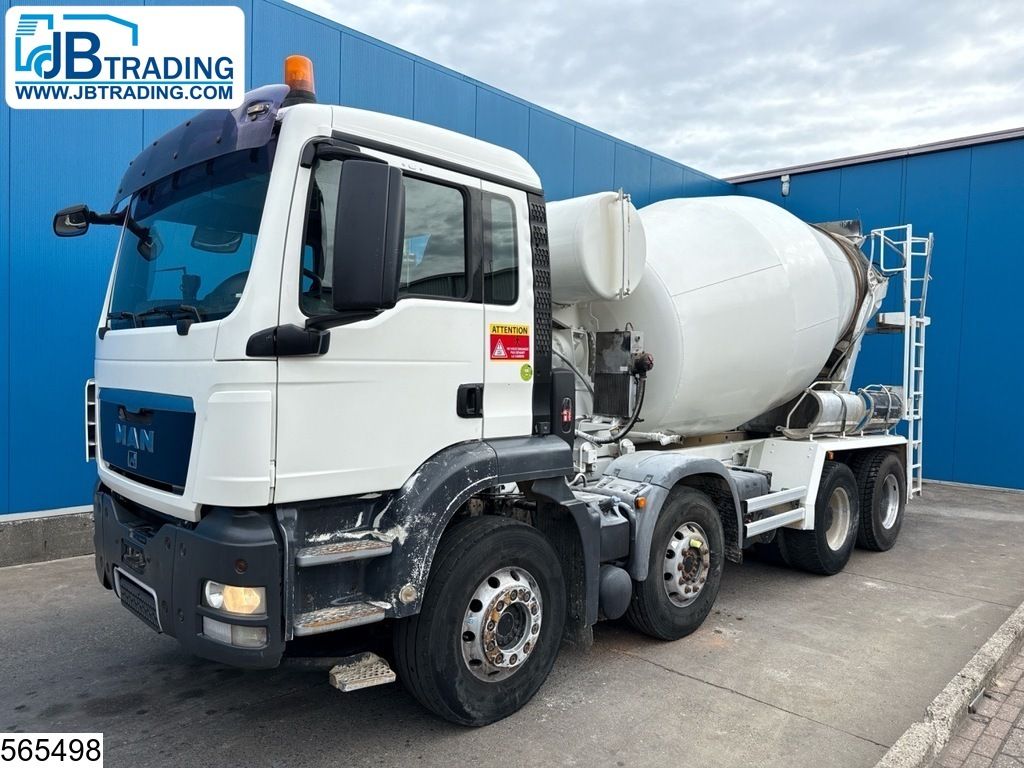MAN TGS 32 400 8x4, Leaf suspension, Hub reduction