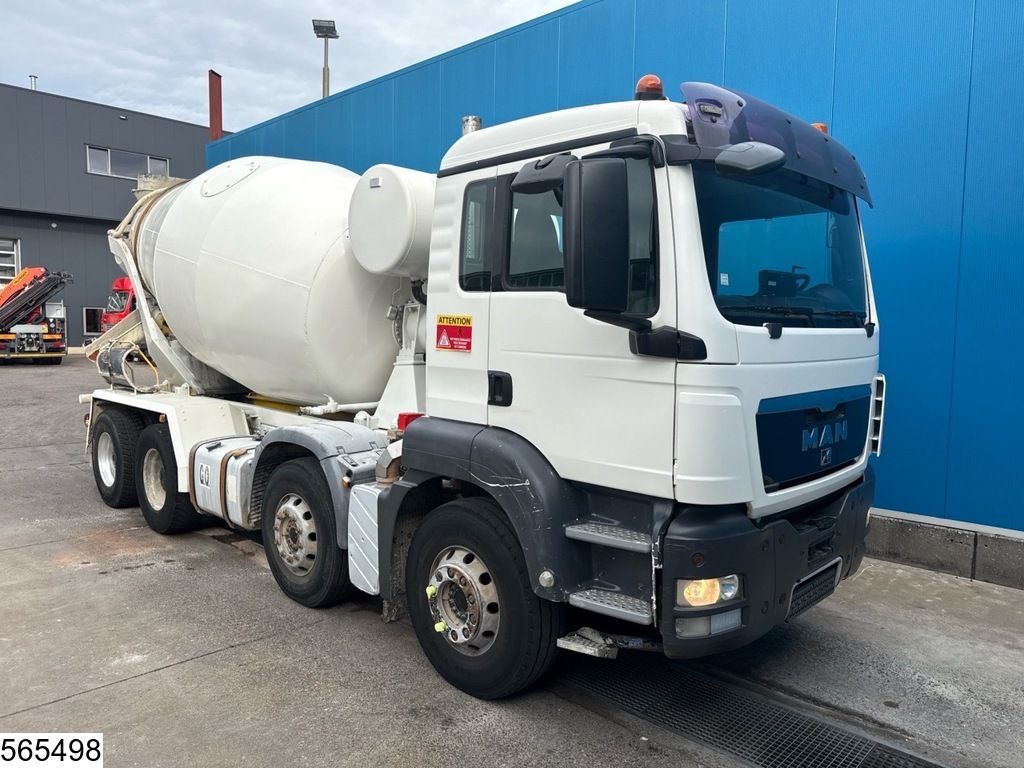 MAN TGS 32 400 8x4, Leaf suspension, Hub reduction