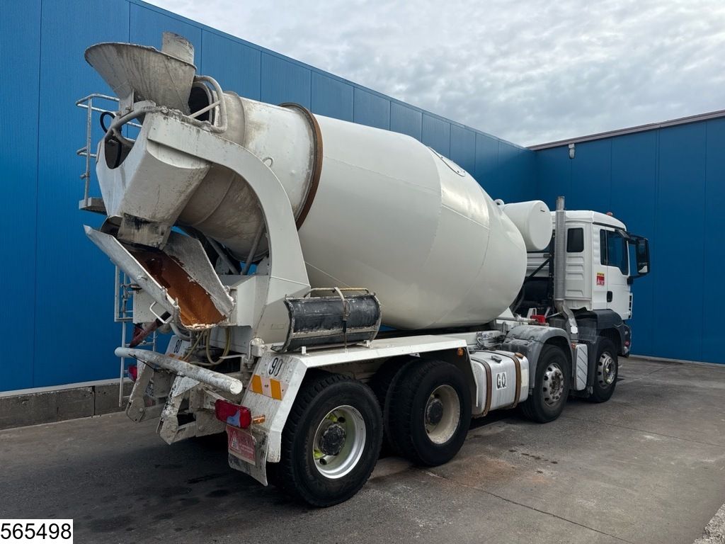 MAN TGS 32 400 8x4, Leaf suspension, Hub reduction