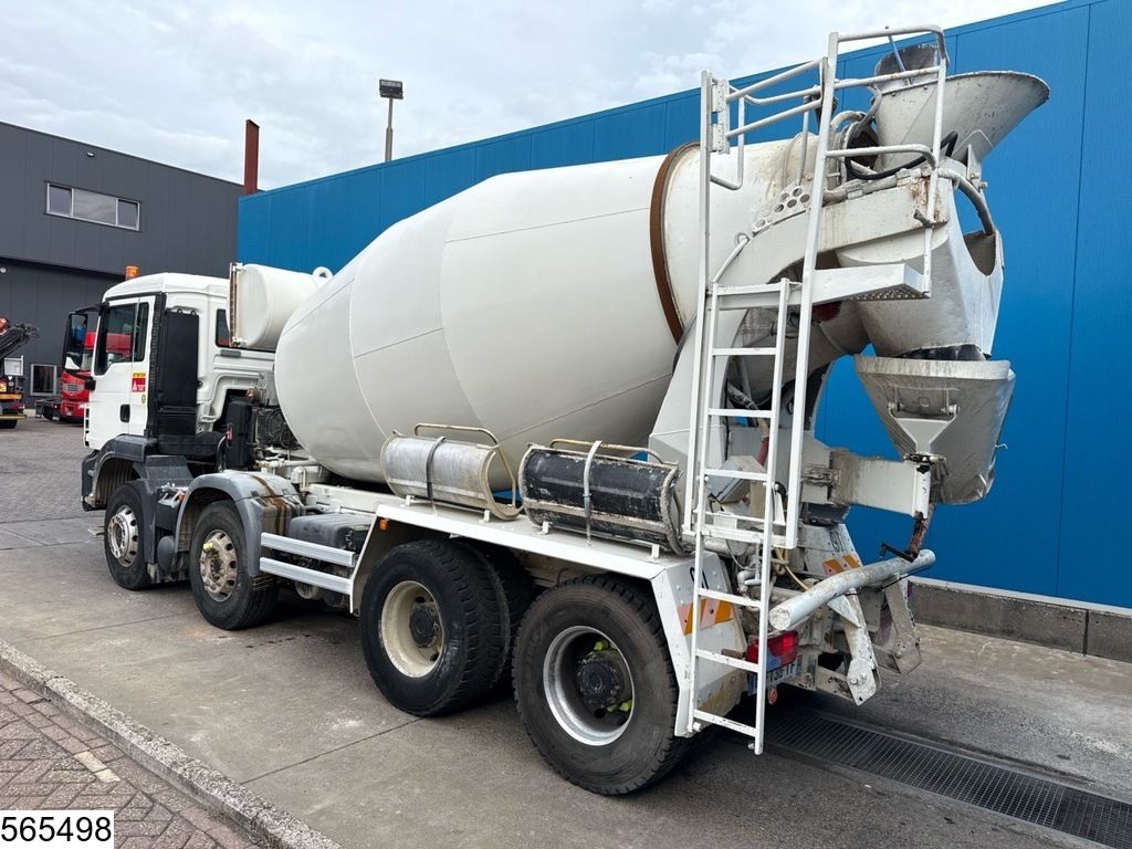 MAN TGS 32 400 8x4, Leaf suspension, Hub reduction