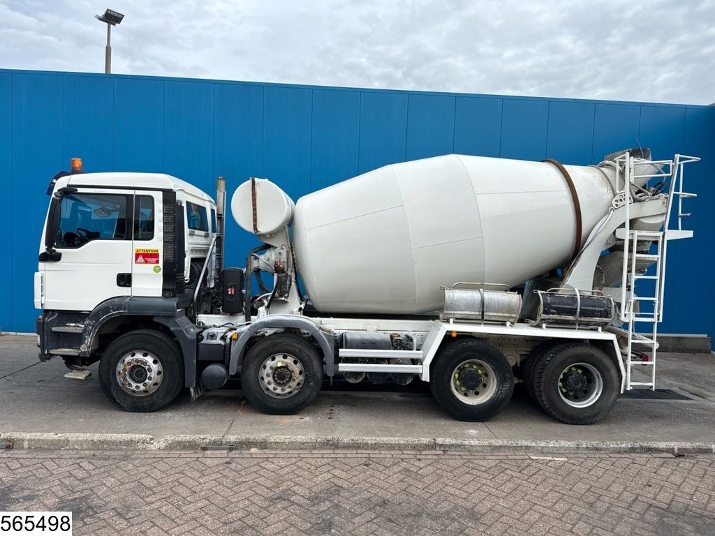 MAN TGS 32 400 8x4, Leaf suspension, Hub reduction