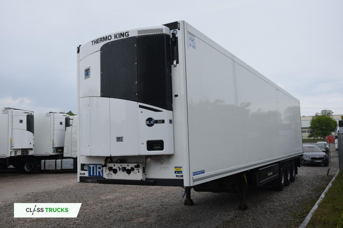 Krone SDR Double Deck Cool Liner FP45 ThermoKing SLXi 300 Lifting Axle