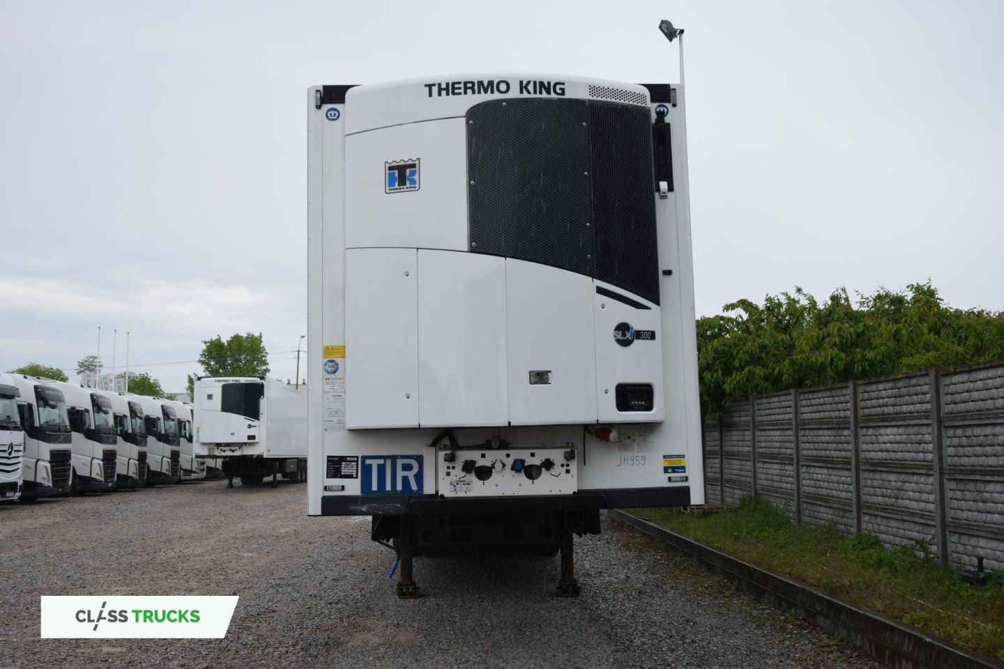 Krone SDR Double Deck Cool Liner FP45 ThermoKing SLXi 300 Lifting Axle