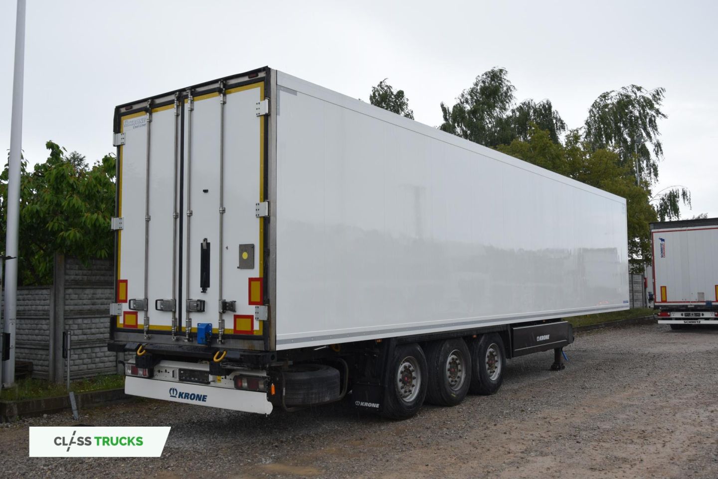 Krone SDR Double Deck Cool Liner FP45 ThermoKing SLXi 300 Lifting Axle