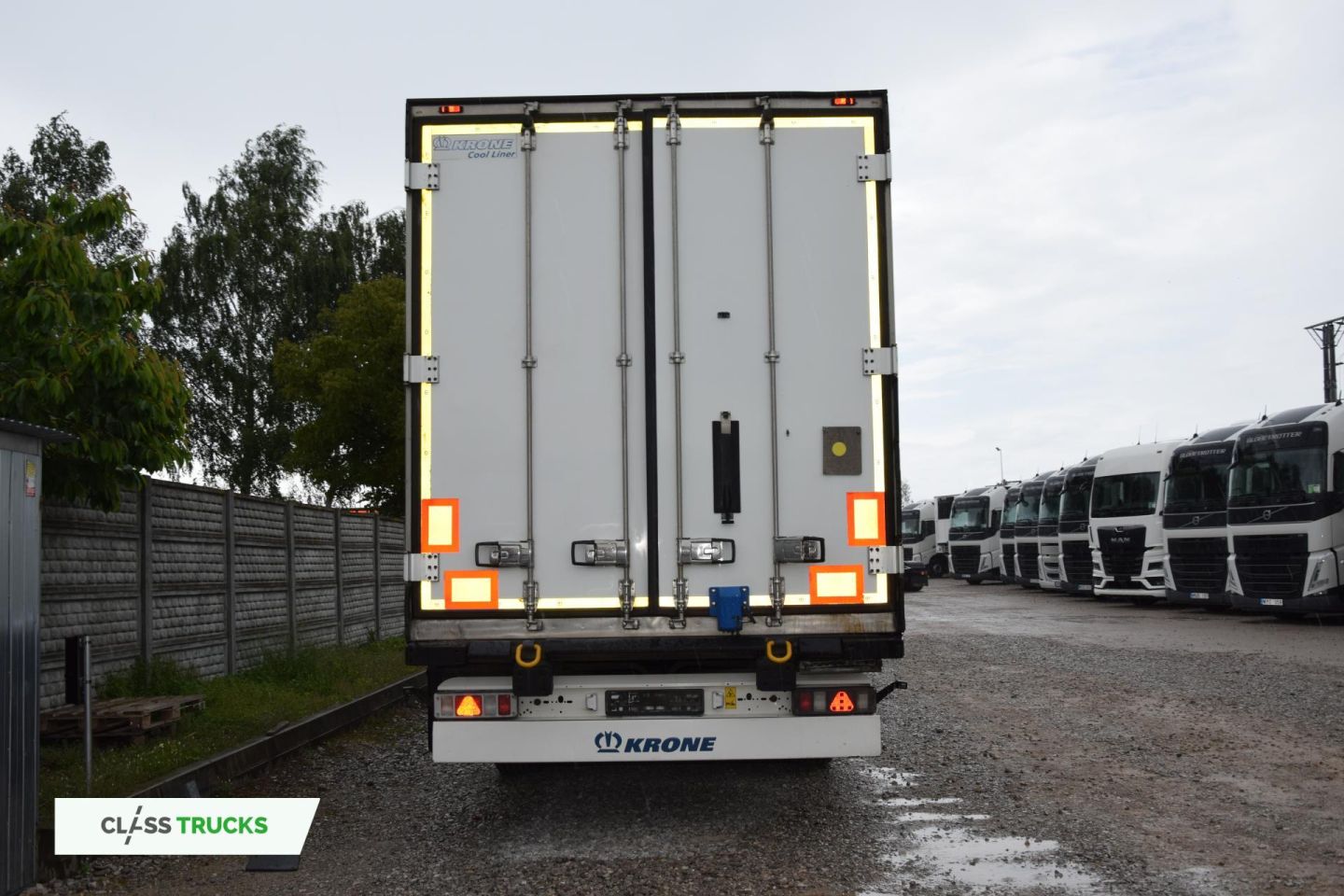 Krone SDR Double Deck Cool Liner FP45 ThermoKing SLXi 300 Lifting Axle