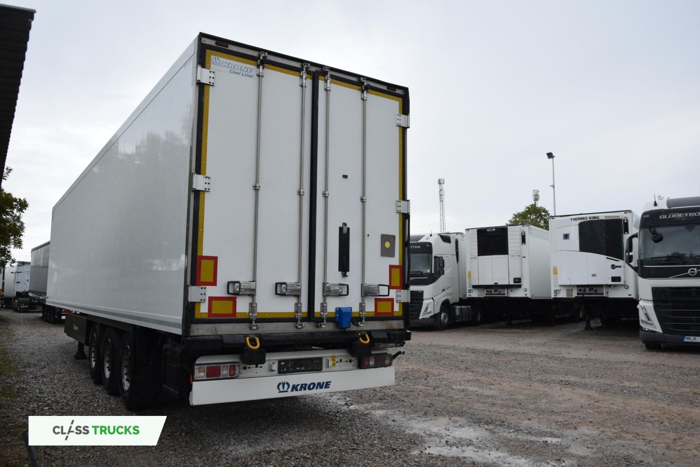 Krone SDR Double Deck Cool Liner FP45 ThermoKing SLXi 300 Lifting Axle