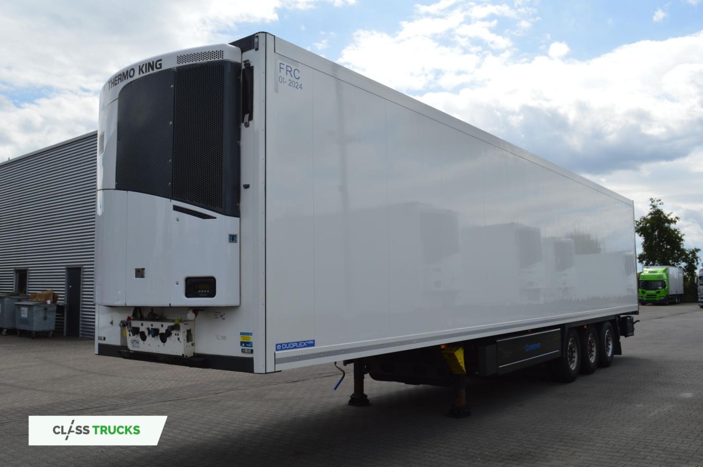Krone SDR Double Deck Cool Liner FP45 ThermoKing SLXi 300 Lifting Axle
