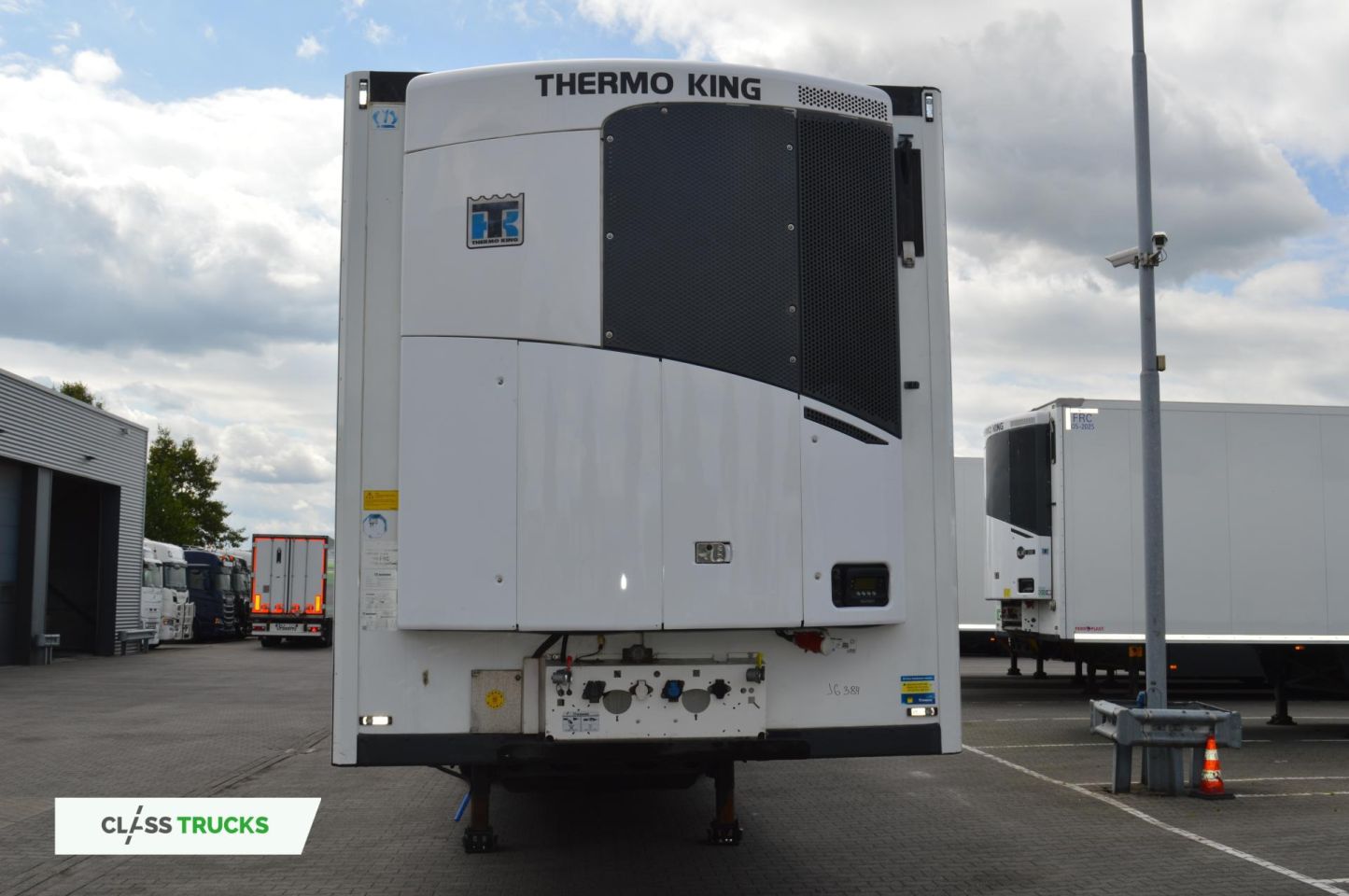 Krone SDR Double Deck Cool Liner FP45 ThermoKing SLXi 300 Lifting Axle