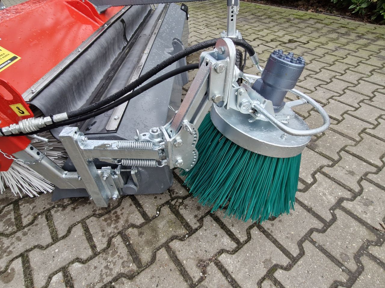 Veegmachine Hemach breedtes van 1.5m 1.8m en 2.25m