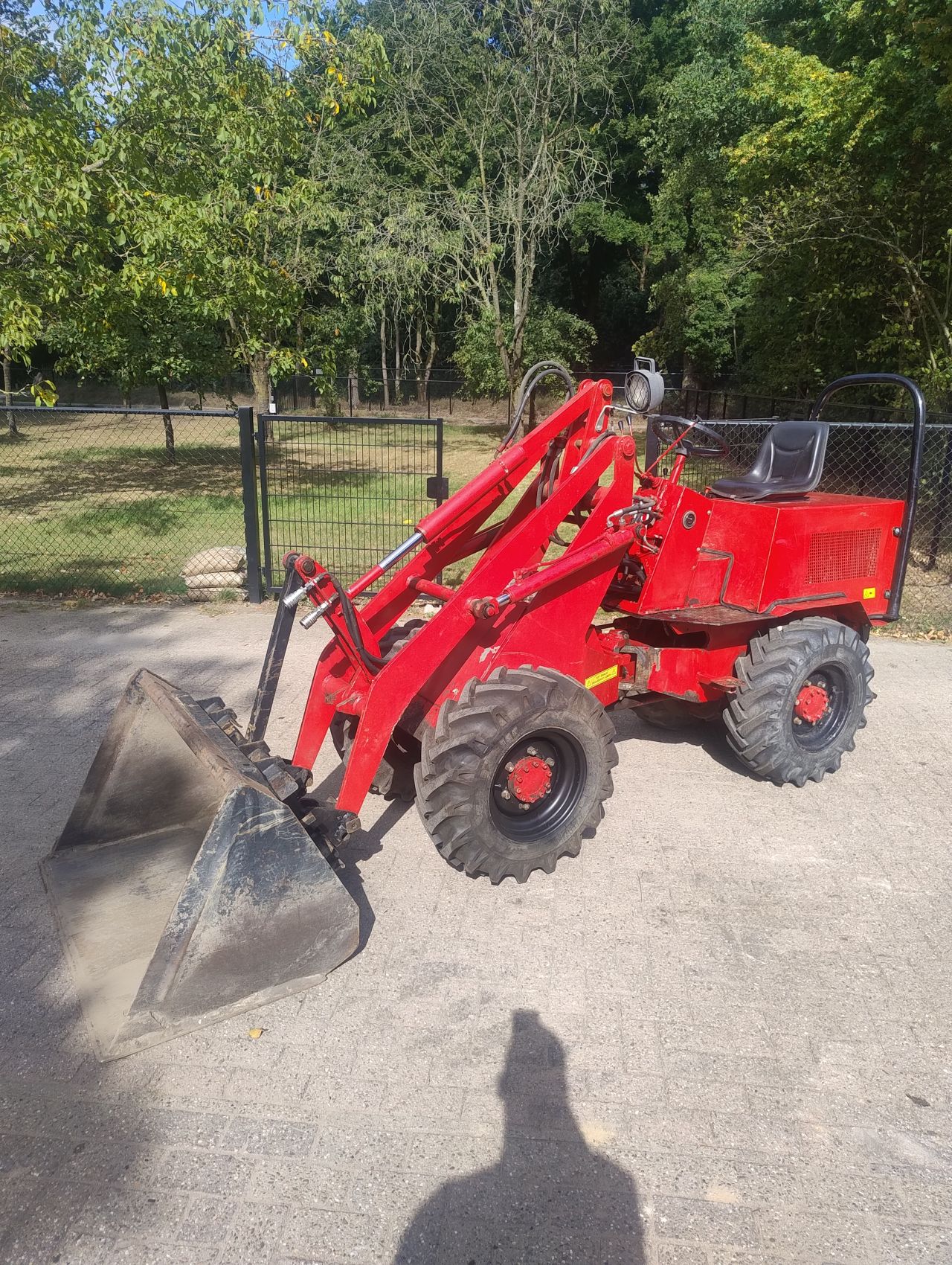 Schaffer 330 shovel minishovel marge