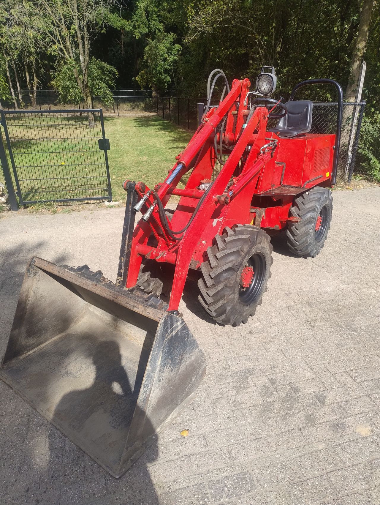 Schaffer 330 shovel minishovel marge