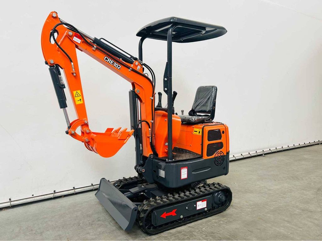 Mini excavator CRE102 Diesel 7kW New