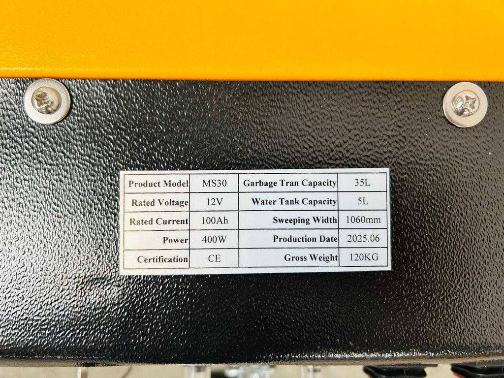 Veegmachine RTE MS30 Elektrisch 230V 2025 Nieuw