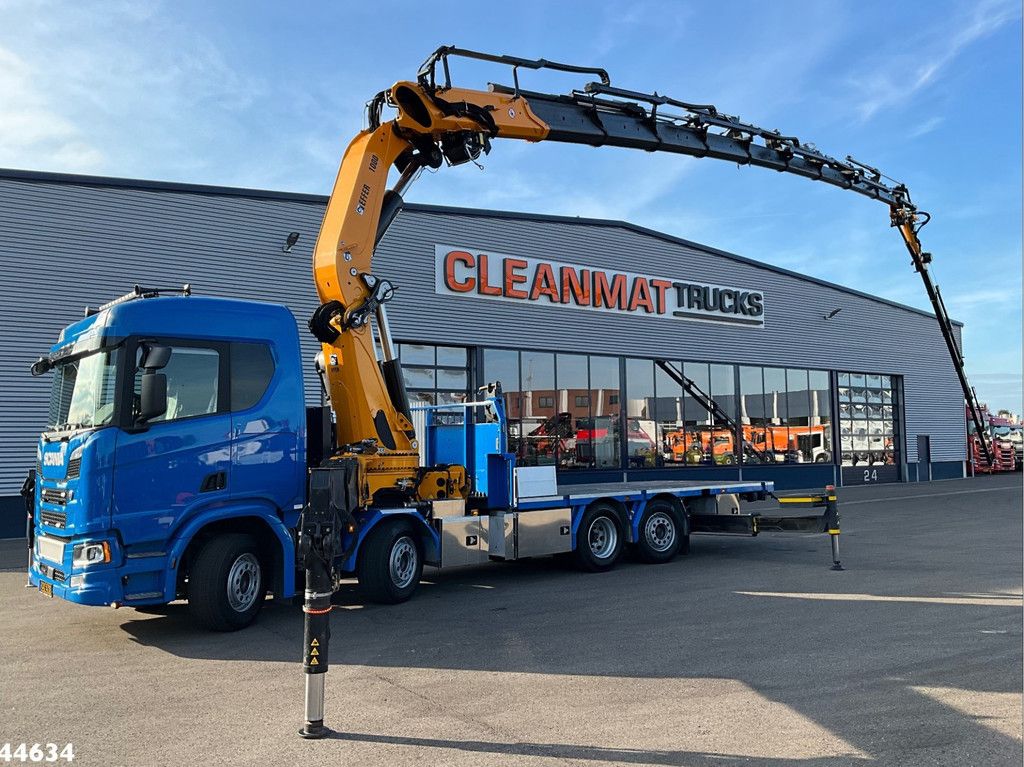 Scania R 540 Euro 6 Effer 100 Tonmeter laadkraan + Fly-Jib Just 39.720 km!