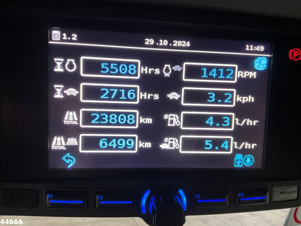 JOHNSTON C202 Euro 6 Just 23.808 km!