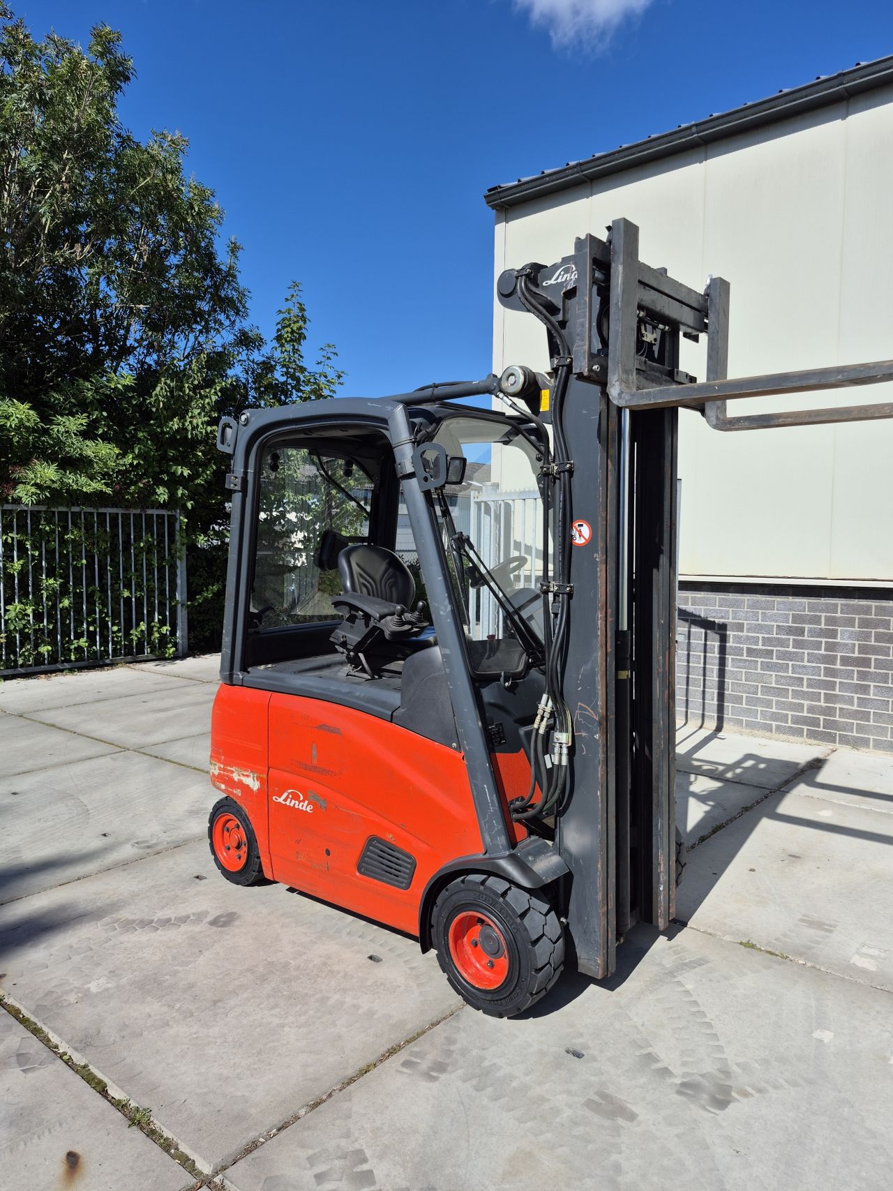Linde E20PH-01 triplex sideshift 5.470 mm accu 2020 87%