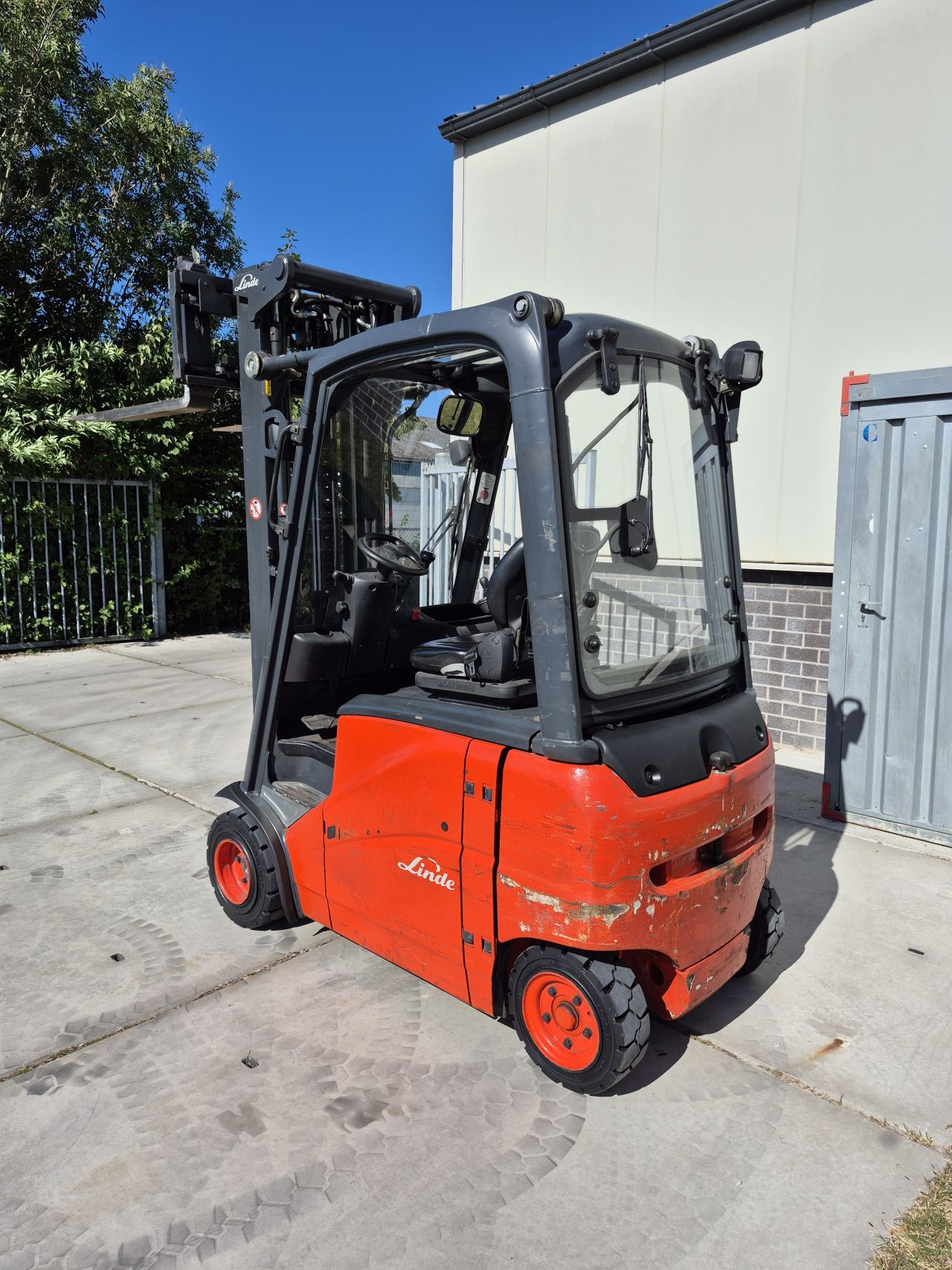 Linde E20PH-01 triplex sideshift 5.470 mm accu 2020 87%