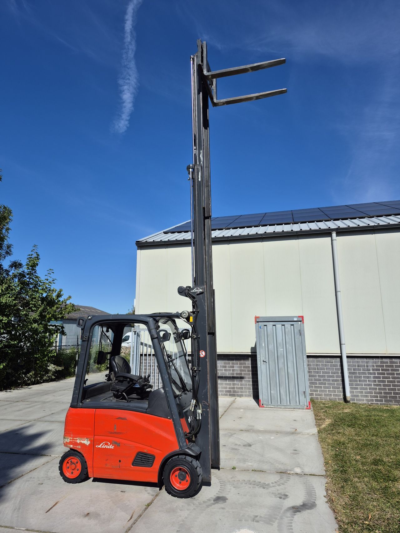 Linde E20PH-01 triplex sideshift 5.470 mm accu 2020 87%