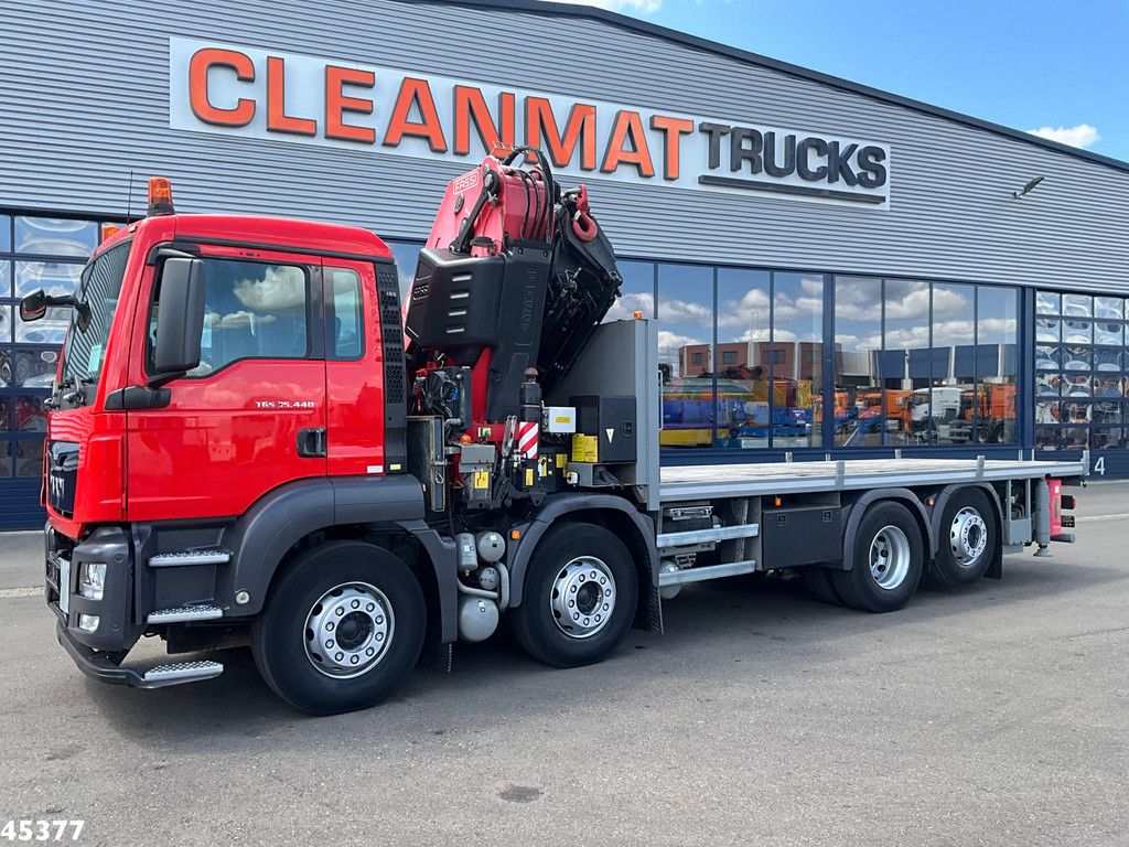 Man TGS 35.440 Euro 6 Fassi 66 Tonmeter laadkraan