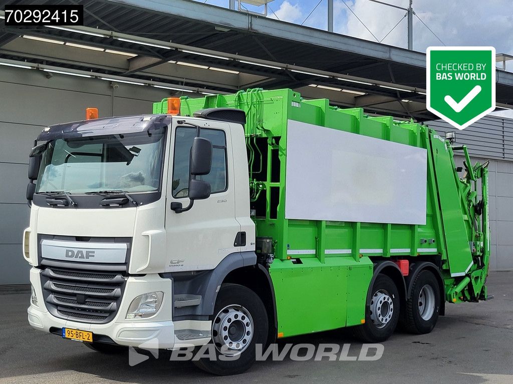 DAF CF 290 6X2 NL-Truck Haller MediumXL Garbage truck Lift-Steering Axle Euro 6