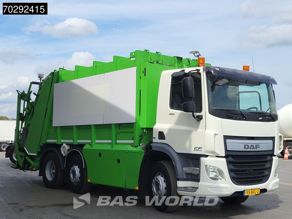 DAF CF 290 6X2 NL-Truck Haller MediumXL Garbage truck Lift-Steering Axle Euro 6