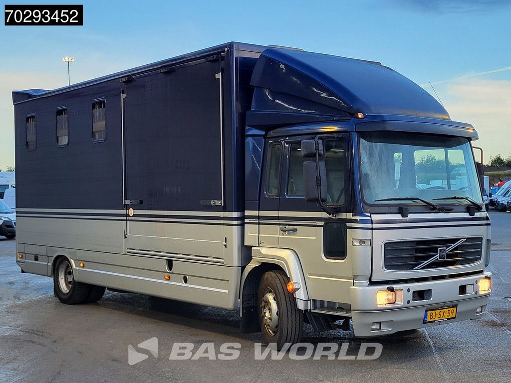 Volvo FL FL6 180 4X2 NL-Horsetruck 4 Horses Pferdentransport Manual Euro 2