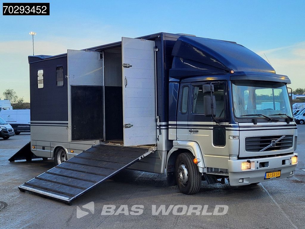 Volvo FL FL6 180 4X2 NL-Horsetruck 4 Horses Pferdentransport Manual Euro 2