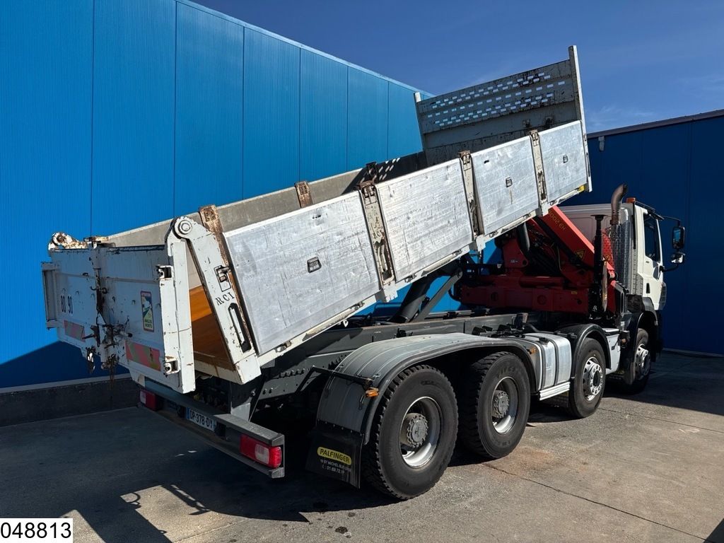 DAF CF 460 8x4, EURO 6, Palfinger, Retarder, Leaf suspension