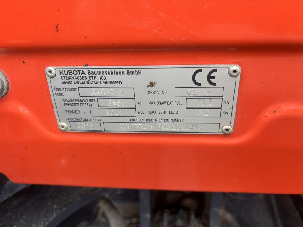 KUBOTA KX027-4 HI