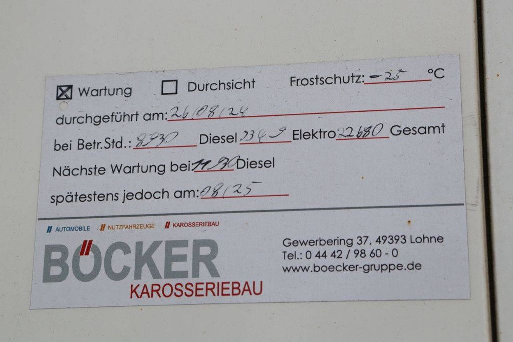 Kühlauflieger Schmitz Cargobull SCB*S3B 2017