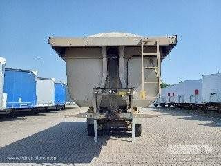 Offener Auflieger Schmitz Cargobull Auflieger Kipper Stahlrundmulde 2015