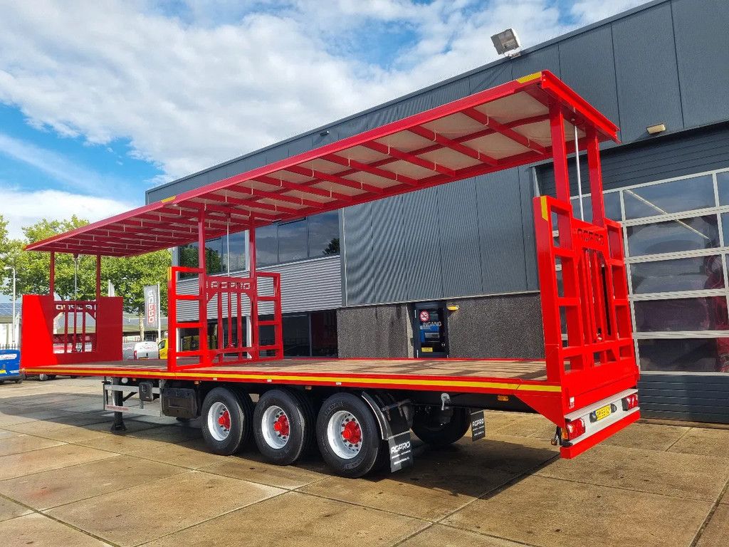 Burg Gerefitte trailer met nieuw AGPRO2.0 hef/klemdak