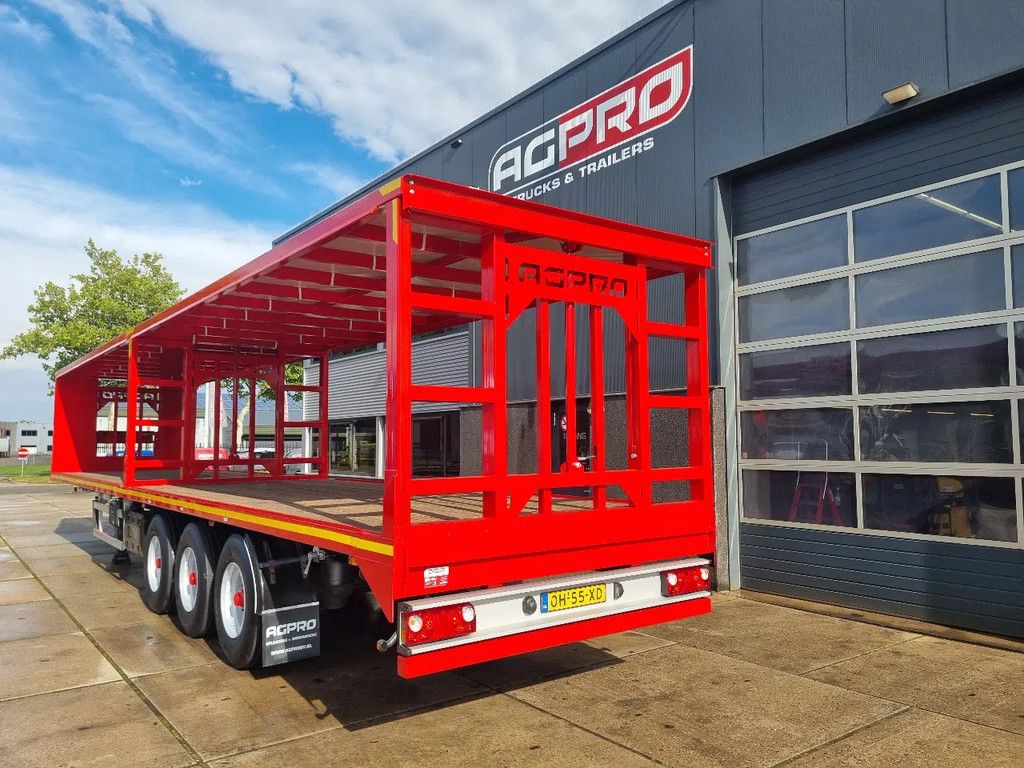 Burg Gerefitte trailer met nieuw AGPRO2.0 hef/klemdak